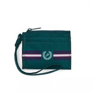 NWT PINK Victoria's Secret College Card Holder Keychain w/ Zip